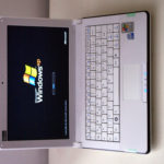 Das A1 Netbook Q10air hat Windows XP vorinstalliert