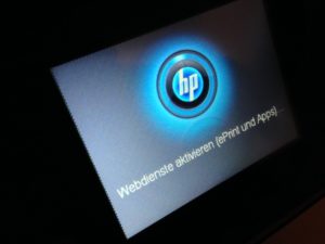 Der HP Officejet 6600 funktioniert auch über das Internet bzw. per App