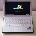 Das A1 Netbook Q10air hat Windows XP vorinstalliert