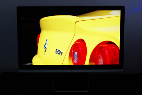 Der BenQ E2200HD Monitor überzeugt durch eine sehr gute Bild-Darstellung (Foto: nurido.eu)