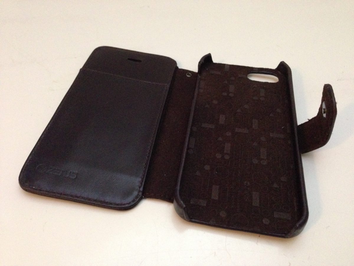Die Zenus Estime Diary Ledertasche, praktisches Zubehör für Ihr Apple iPhone (Foto: nurido.eu)