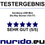 Test Sandberg USB Mini Blu-Ray Burner