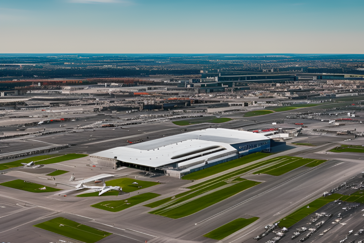 Am Flughafen kann man günstig parken, wenn man sich früh genug um einen Stellplatz bemüht