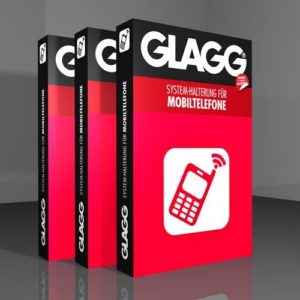 Halterungen von GLAGG gibt es zum Beispiel für Mobiltelefone (Foto: Amazon.de)