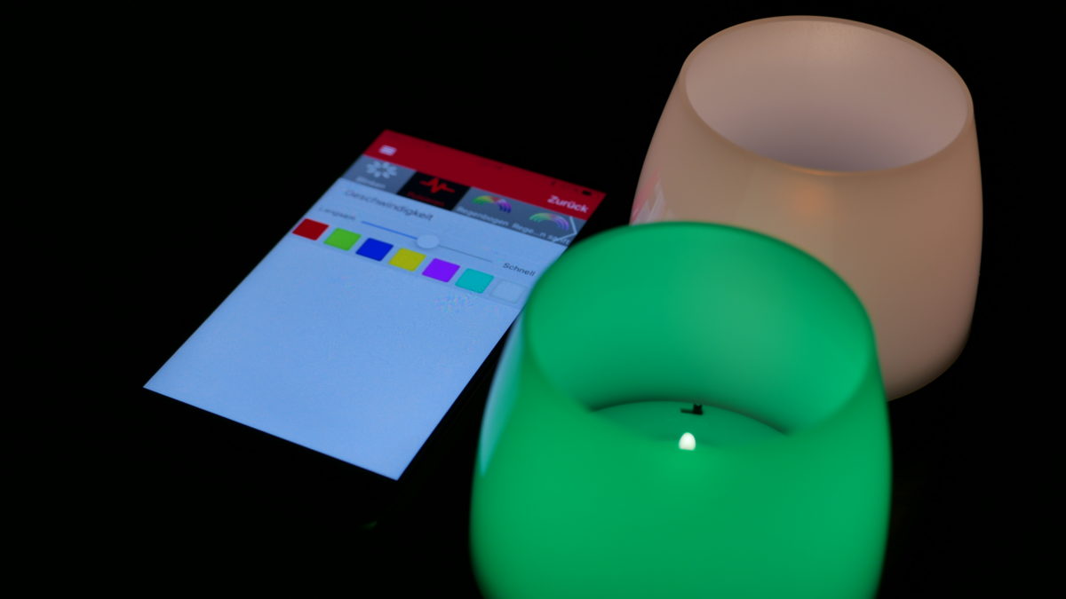 Die MiPow Playbulb LED-Kerze im Test