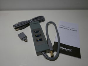Der Inateck HB4009 USB 3.0-Hub mit Magic Port