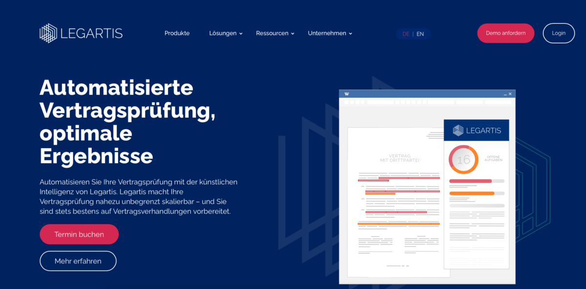 Mit künstlicher Intelligenz Verträge automatisch überprüfen lassen